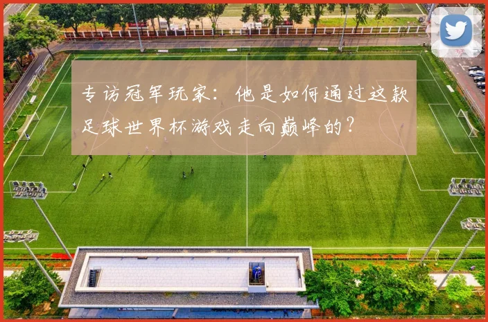 专访冠军玩家:他是如何通过这款足球世界杯游戏走向巅峰的?