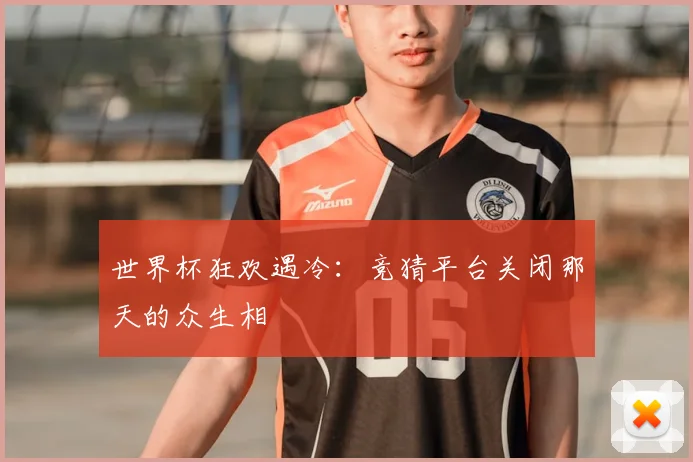 世界杯狂欢遇冷:竞猜平台关闭那天的众生相