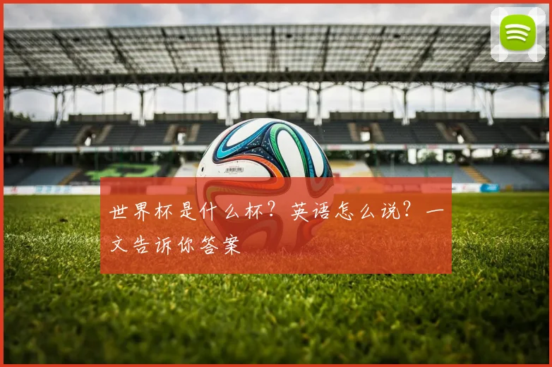 世界杯是什么杯？英语怎么说？一文告诉你答案
